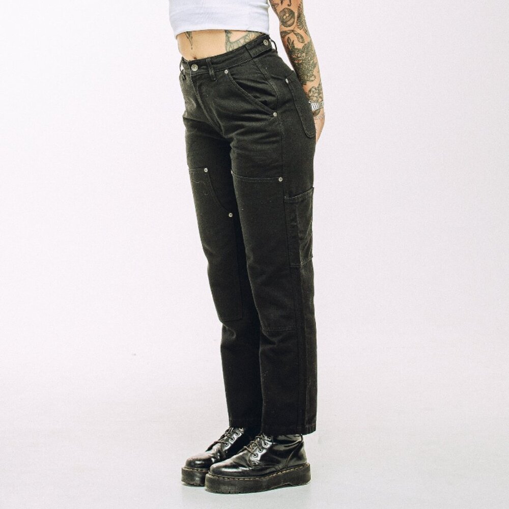 NWT P & Co Albion Carpenter Pant - Black